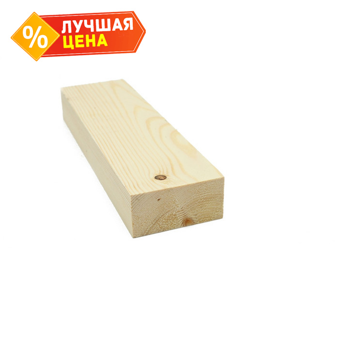 Брусок строганный сухой 40х80х2000 сорт АВ