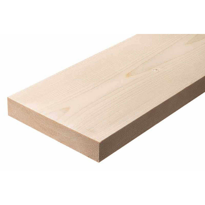 Доска сухая строганная 30х145х6000 сорт AB